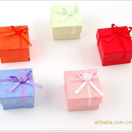 厂价直销包装盒  首饰盒  蝴蝶结戒指包装展示盒 饰品盒批发