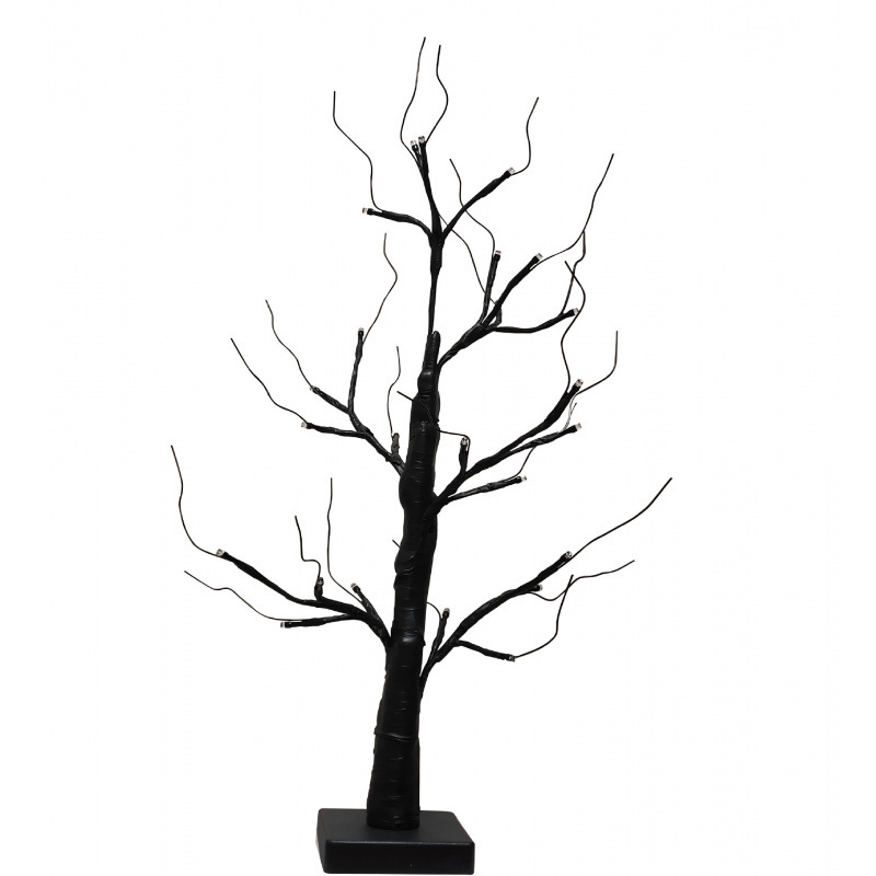 60cm 검은 자작나무 램프 USB 모델 플러스 타이밍