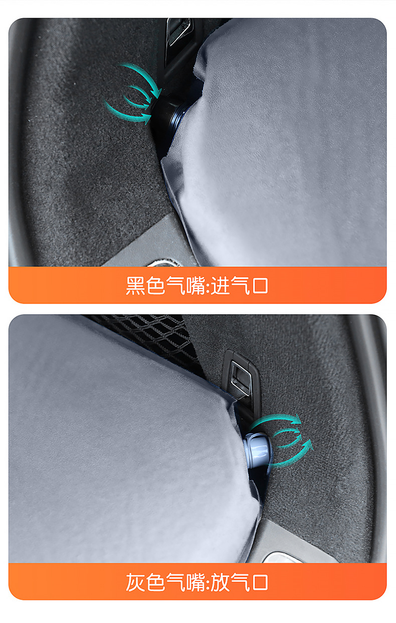 Car Inflatable Mattress for AITO M7 M5 Camping Travel Trunk Bed