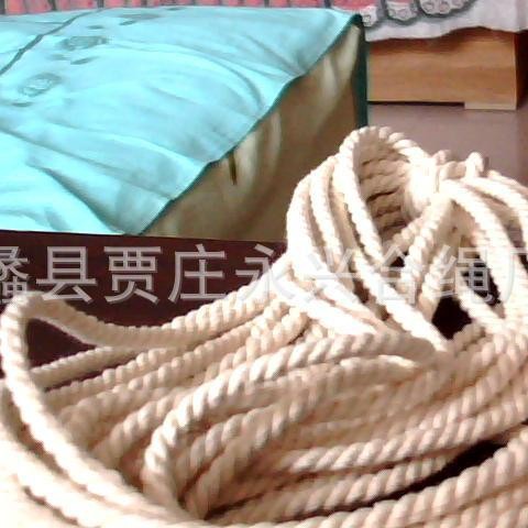 厂家批发1--10豪米棉绳 服装纺织棉线棉绳 束口绳编织DIY手工绳