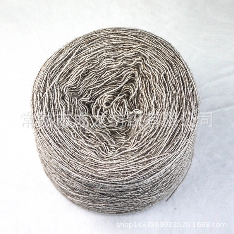 厂家供应8支毛腈混纺拉毛纱特种纱线 毛腈混纺拉毛纱