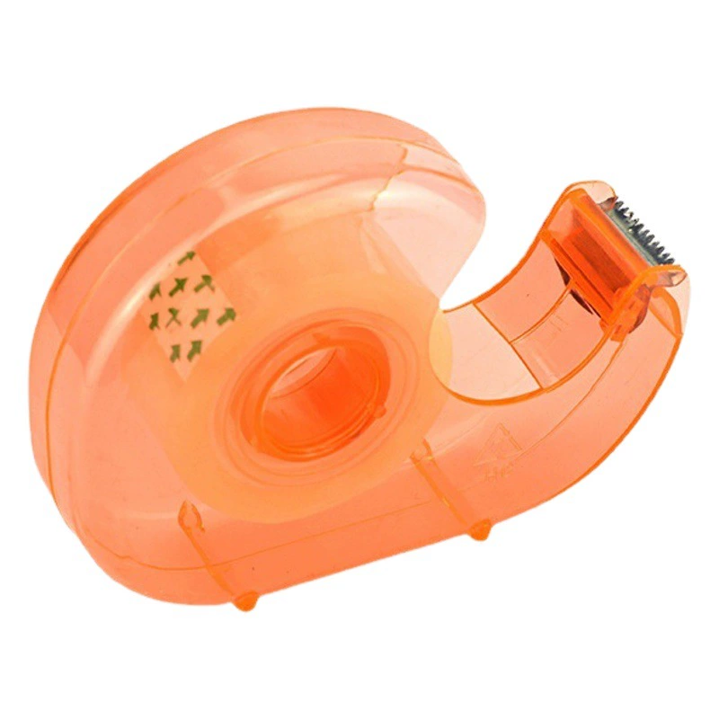 Диспенсер для скотча в форме улитки, резак для ленты, держатель для канцелярской ленты, креативный портативный мини-диспенсер для студентов и офиса