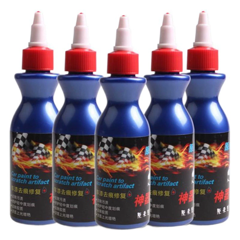 Маленькая синяя Автомобильная жидкость для ремонта ручки для ремонта царапин для удаления автомобильных пятен, средство для ремонта царапин, немаркирующий воск