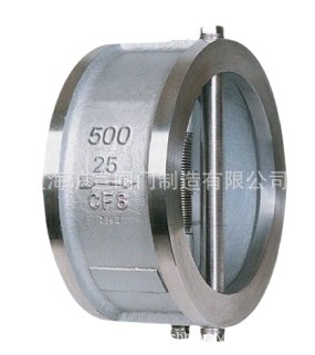 上海沪宣蝶式止回阀   对夹止回阀HH47