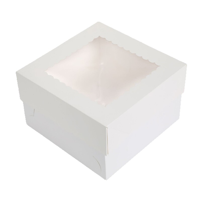 現品白カード天地蓋紙箱開窓透明ケーキ箱パン洋菓子焙煎包装箱cake box|undefined
