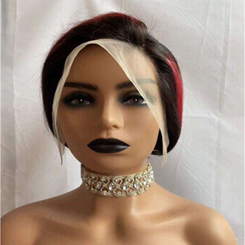 180g Weight Full Head Wigs Wig & Hair Extension Type Wigs Wig Accessories Short Straight Hair Wig Hairstyle Real Hair Hair Material Casual, Street Occasion Women's Gender Elegant, Simple Style Style Women's Elegant Simple Style Casual Street Real Hair Short Straight Hair Wigs 25