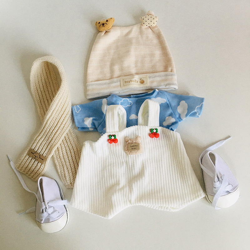 No. s Beier Lulu ropa 30cm conjunto oso muñeca ropa hecha a mano oso de peluche muñeca regalo para niñas