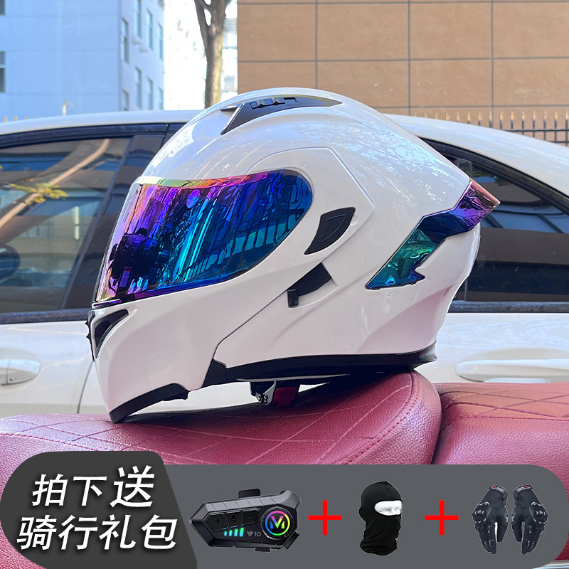 Blanco perla con cola de color Bluetooth Y10 chapada en color