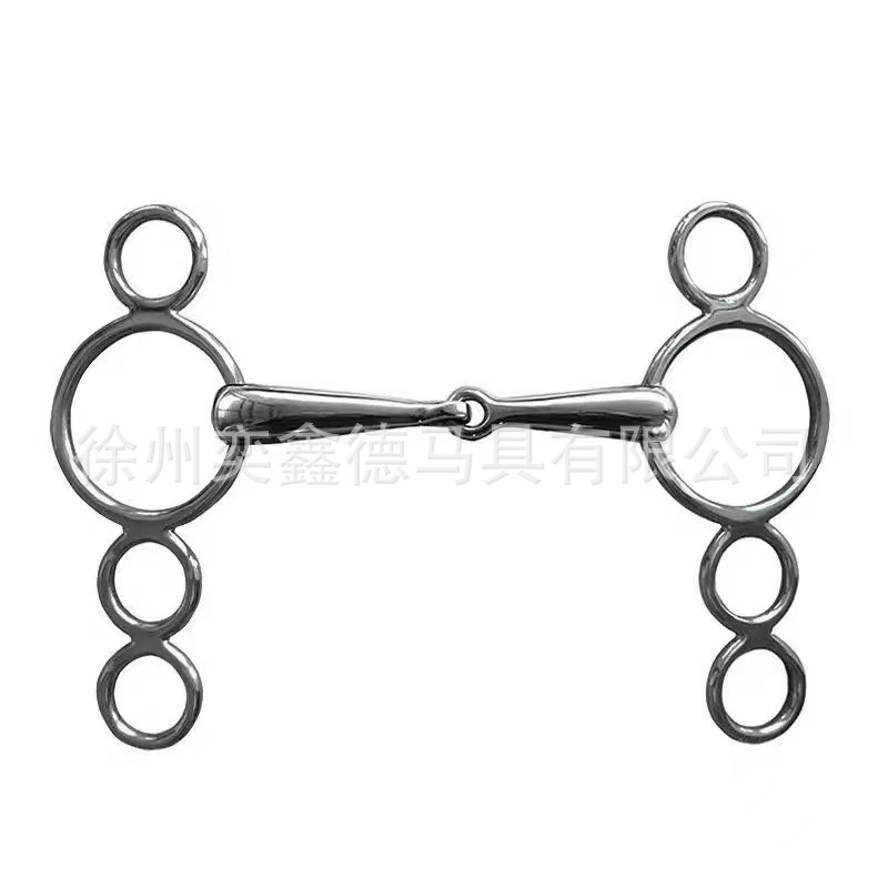 Horse Tack Stainless Steel 304 Horse Mouthpiece Iron Horse Bit Equestrian Supplies Accessories Horse Bit Horse Riding