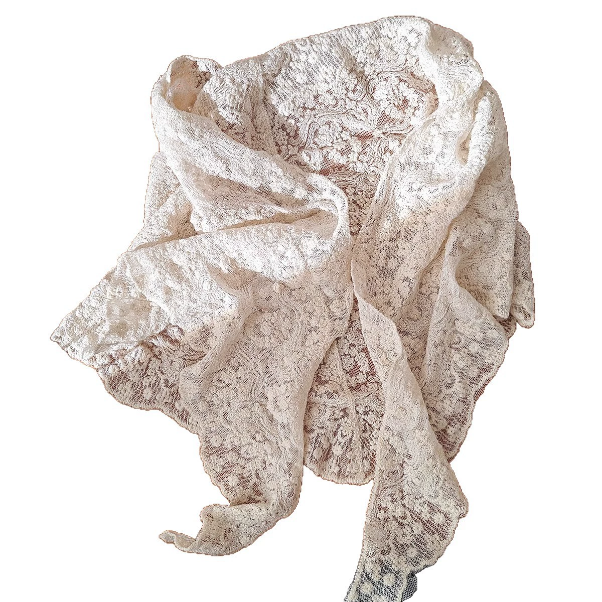 Экстра-л grande lace butt curtain для женщин 2025 года новые многослойные юбки с треугольной талией шарф для покрытия ягодиц юбка-занавес шарф