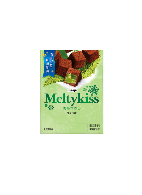 明治 スノーキスチョコレート 29g ストロベリーココア抹茶サンドキャンディ 冬限定 七夕節 告白ギフト|undefined