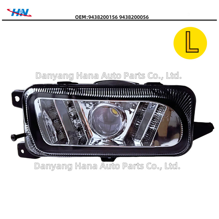 Lente grande LED luz antiniebla delantera ACTROS MP3 luz de camión Mercedes-Benz dedicada 9438200156 9438200056