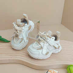 Baby Learning to Walk Shoes, Sporty Trendy Breathable Mesh Shoes for Infants, Spring and Autumn Single Shoes for Boys and Girls, Grandpa Shoes