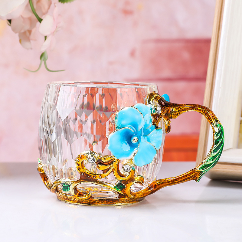 난초 작은 찻잔 80ml