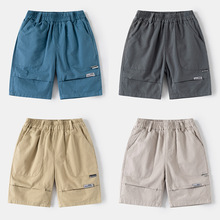 2025年夏季新款男童夏季短裤夏季裤子儿童中裤大童五分裤儿童夏装