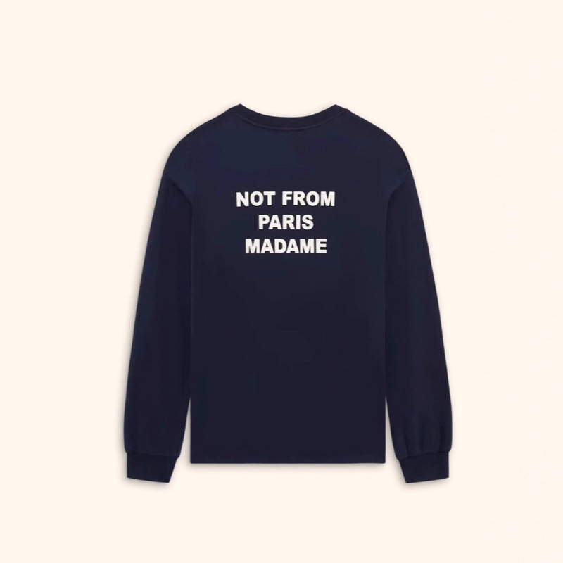 25 Early Autumn New Men's Letter-Printed Round-Neck Pullover Casual Loose Versatile Terry Sweatshirt Top