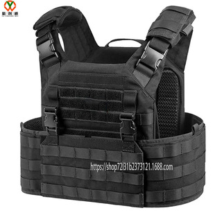 Outdoor Multifunctional Tactical Vest Field Quick Release Vest Tactical Vest 1000D Nylon Protective Vest Equipment