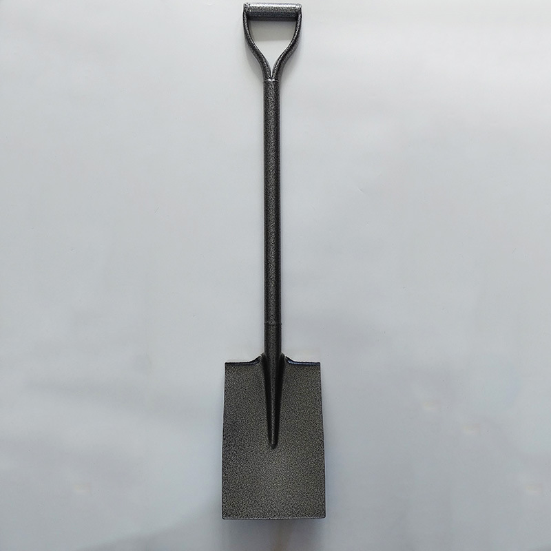 厂家批发焊接铁柄钢锹把锹出口非洲市场铁柄锹 metal shovel