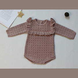 连身衣、爬服;童毛衣;童针织衫