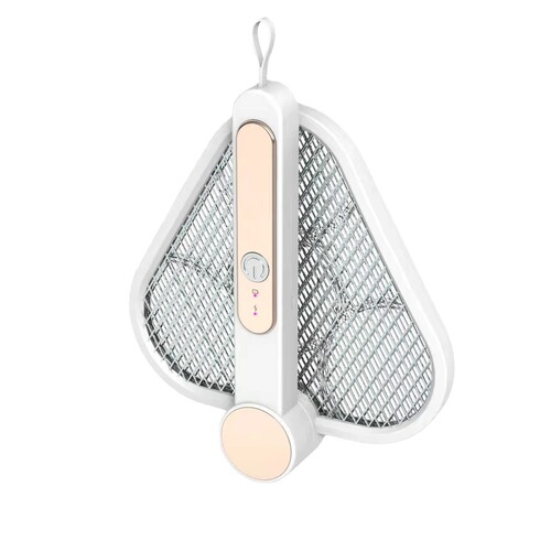 Cross-border new USB electric mosquito killer light household attract and kill mosquito trap light charging four-in-one foldable electric mosquito swatter