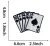 Black playing cards