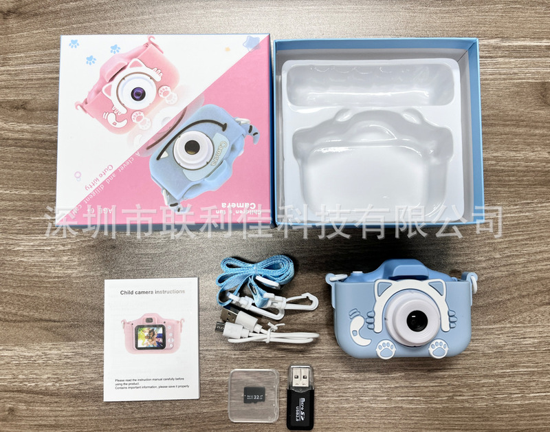 X2 子供用ミニデジタルカメラ HD 小型一眼レフは写真とビデオを撮ることができます 知育玩具 クロスボーダー工場直販|undefined