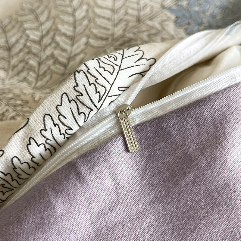 Luz de lujo algodón molido 60s cuatro piezas Nantong textil doméstico dormitorio de estudiantes tres piezas sábanas cubiertas de cama