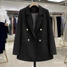 气质白色西装外套女年早春新款韩版英伦风高级质感小西服上衣
