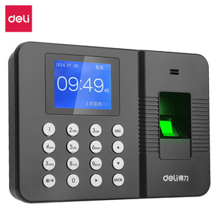 Deli/Deli 3960 Fingerprint Attendance Machine Sign-in Machine Staff Pin-in Body Machine Finger Sign-in Machine