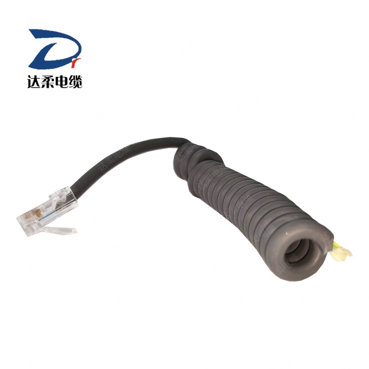 H07RN-F螺旋弹簧数据传输电缆耐高低温耐腐蚀耐盐雾PUR聚氨酯护套