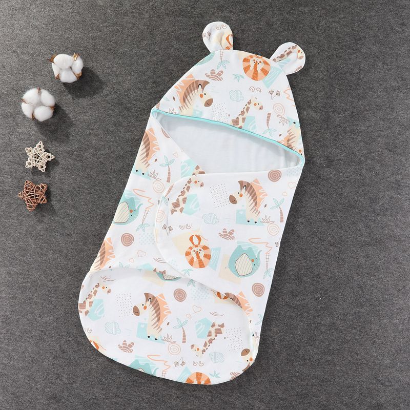 Recién nacido bebé sala de parto bolsa edredón recién nacido mariposa swaddling saco de dormir puro algodón primavera, otoño e invierno grueso bebé suministros