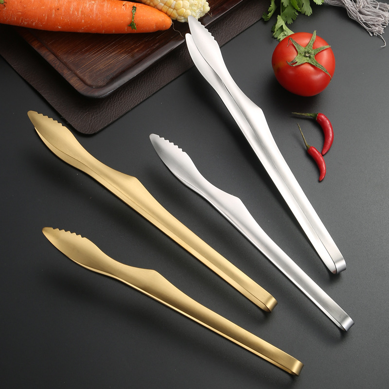 Thickened Korean barbecue clip buffet horizontal clip practical baking bread barbecue steak clip hotel restaurant supplies