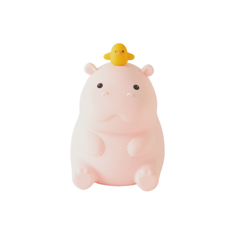 創意クロスボーダー新商品カバ小夜灯寝室高級感雰囲気灯HIPPOアニメ動物夜灯ledランプ|undefined