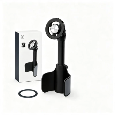 New magnetic suction car cup Car phone holder - q15magnetic-versionretractable-cup-holder