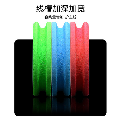 Main line spool wire fishing coil plate foam main line coil reel fishing line reel spool kit accessories