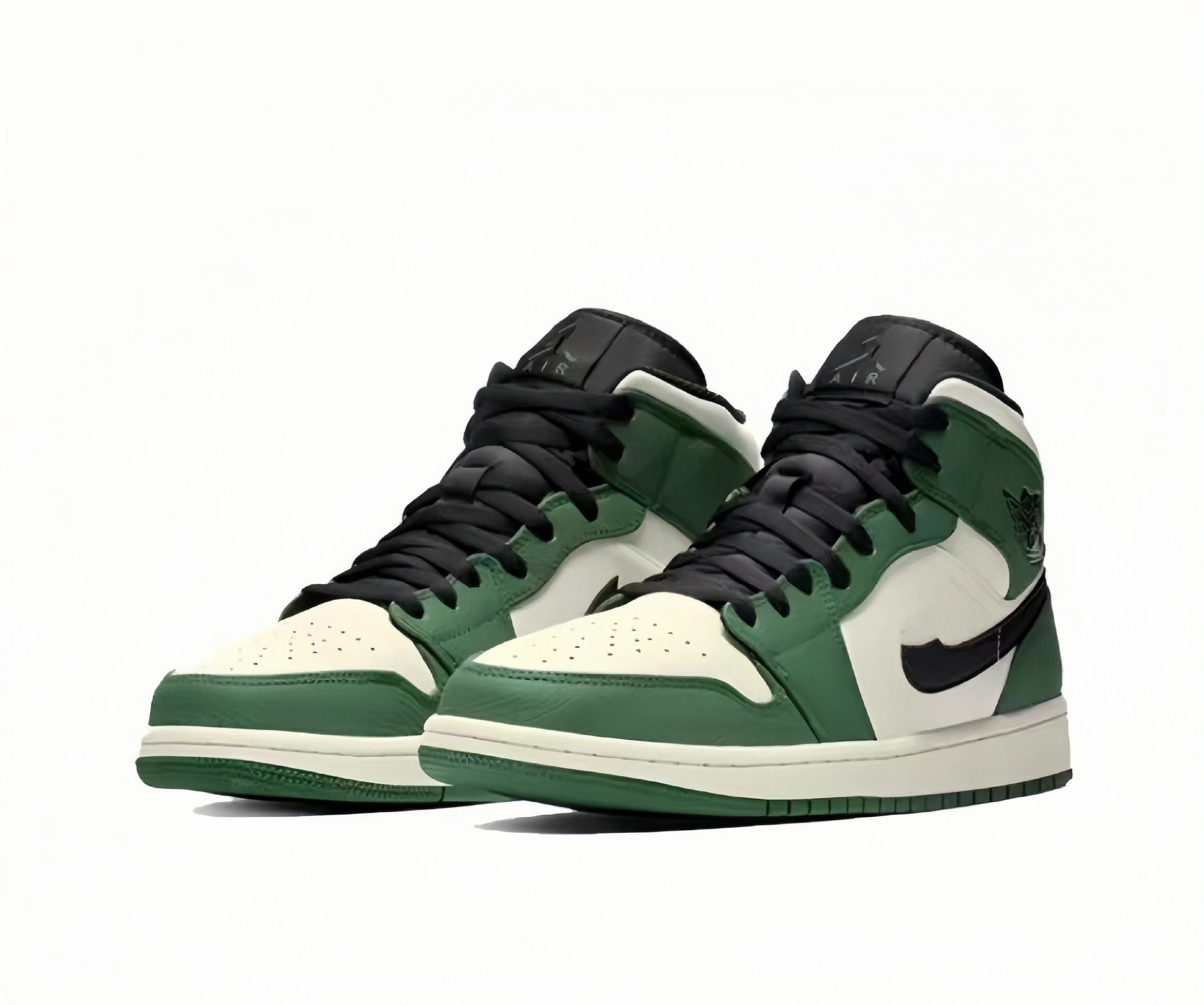 9 aj1 미드탑 화이트 그린