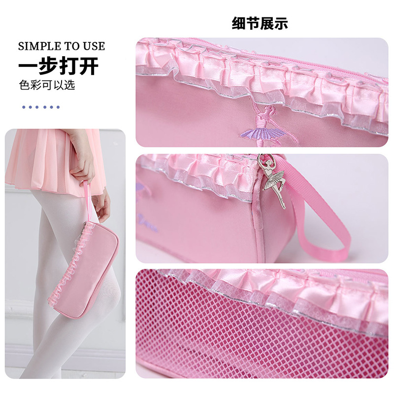 ダンスシューズ収納バッグジッパー付きネットバッグ靴袋練習靴バッグカスタムロゴ袋子供用バッグ靴バッグ