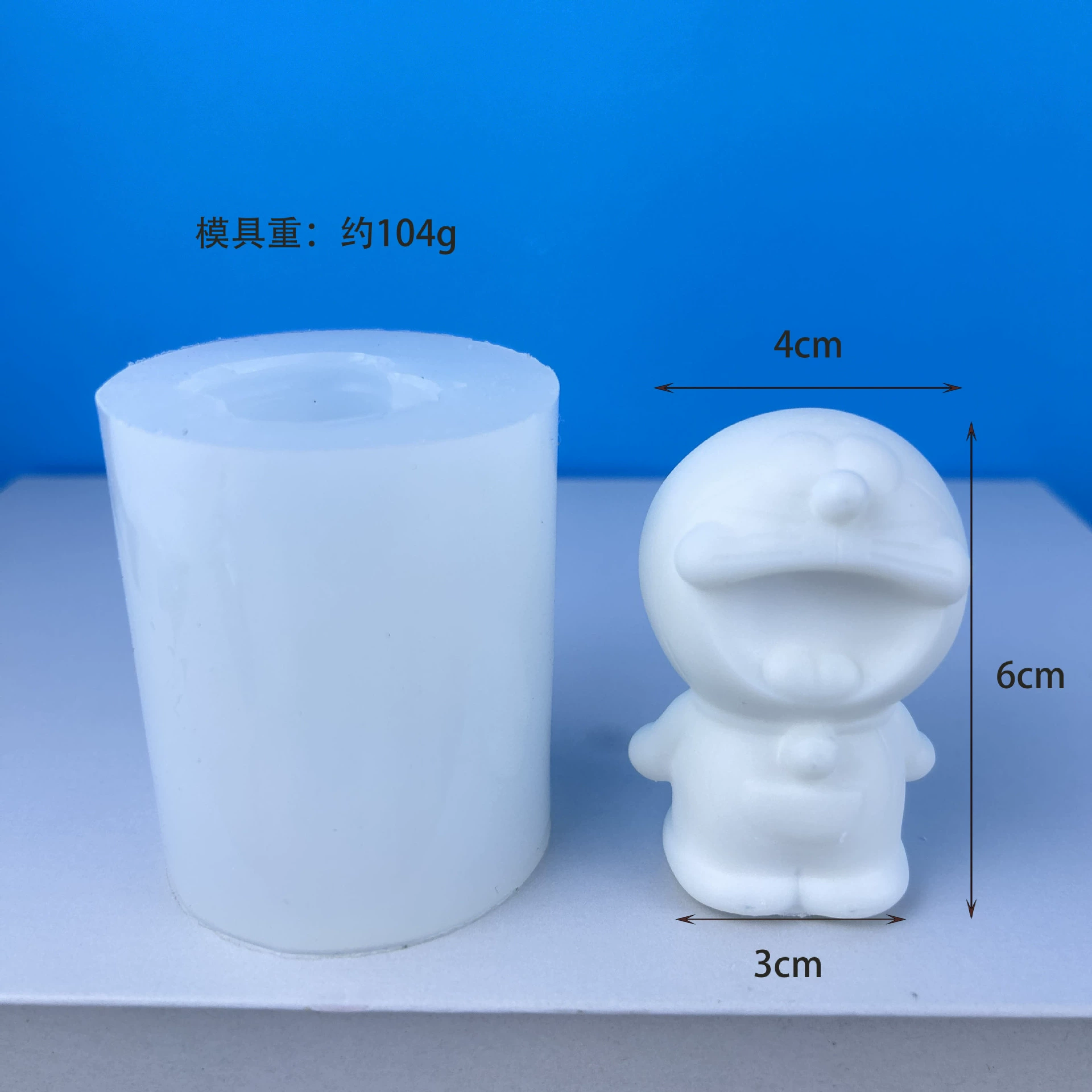 3D силиконовая формочка для DIY кукол, ароматические свечи и мыло, набор для рукоделия