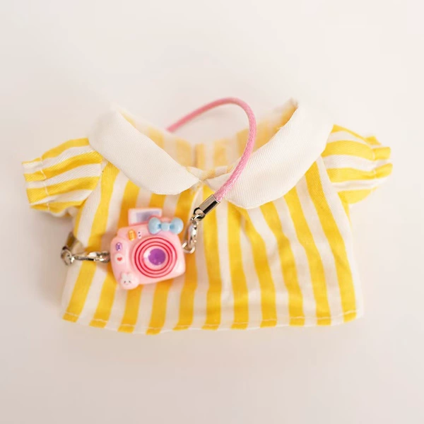 Spring outing style-yellow pattern