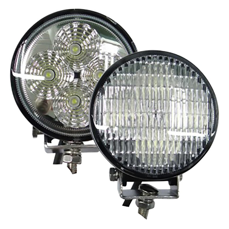 4 pulgadas ronda LED12W luz de trabajo luz del coche proyector off-road luz del vehículo modificado proyector de luz del coche