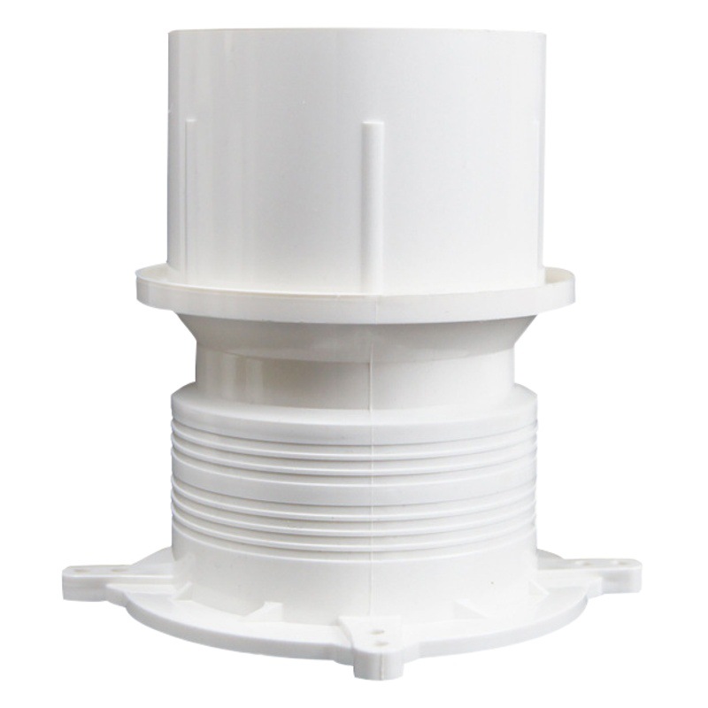 PVC incrustado manga de agua de parada conjunta directa piezas incrustadas engrosada accesorios de drenaje conjunta 50-200 especificación completa