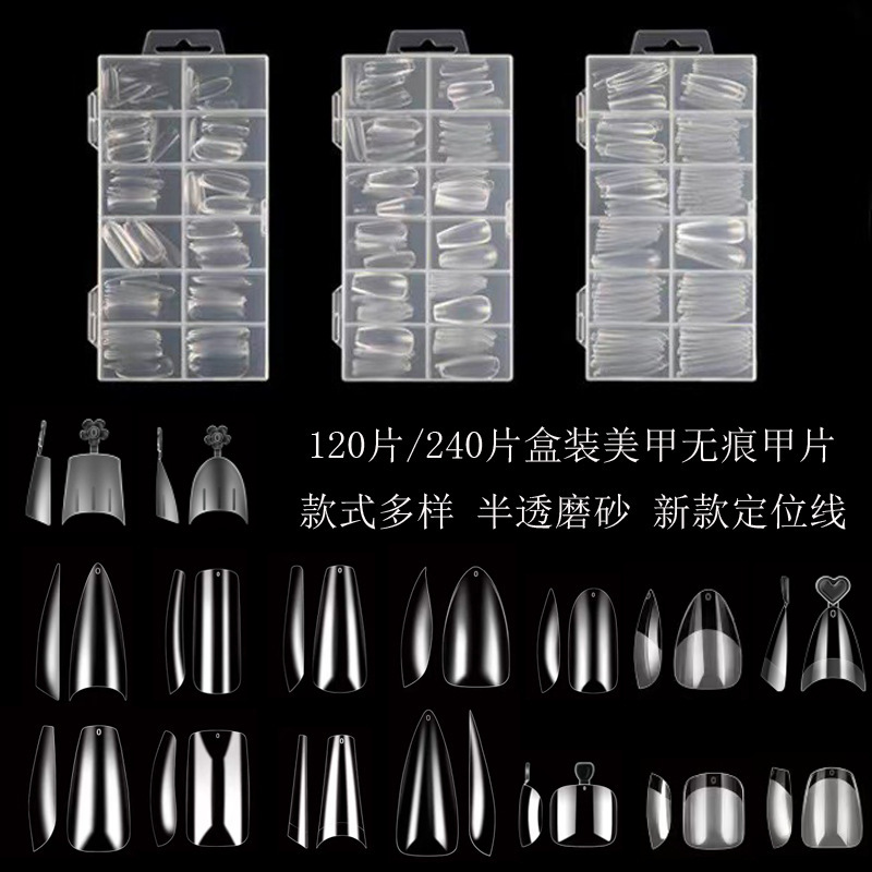 120 Pieces of Boxed Wearable Nails, Special Manicure Nails, Foldableable, Traceless, Full-Length Ballet Tip Round Fake Nail Patches 120 Pieces of Boxed Wearable Nails, Special Manicure Nails, Foldableable, Traceless, Full-Length Ballet Tip Round Fake Nail Patches