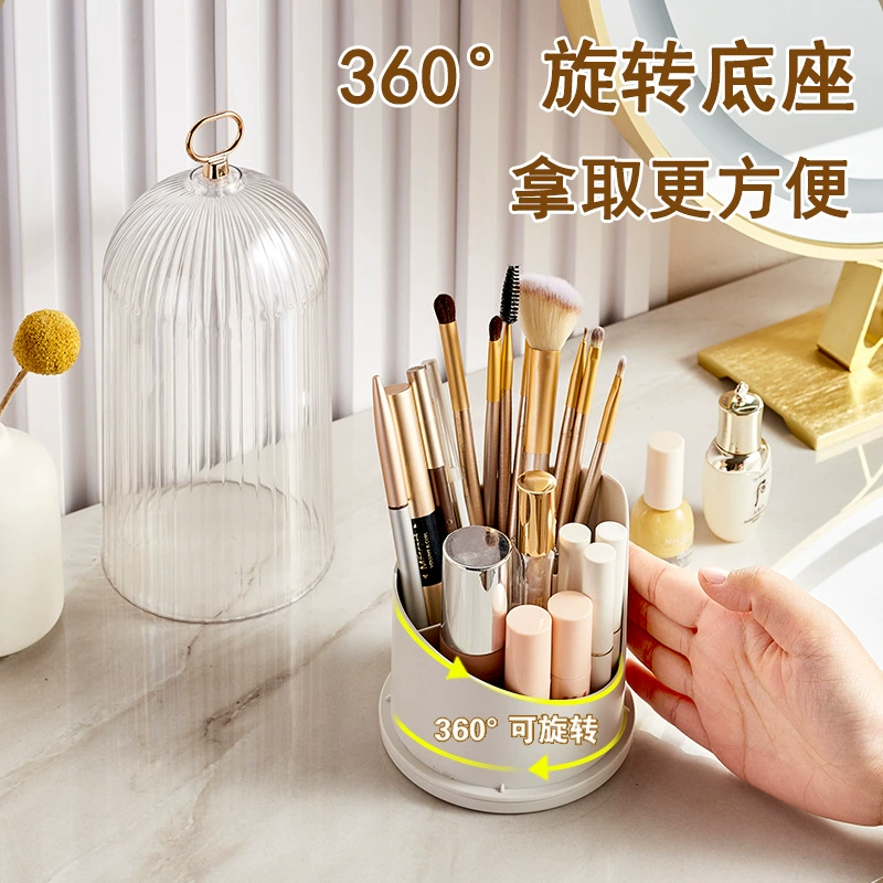 Brush, storage system, table storage box, eyebrow pencil, capacious eye shadow