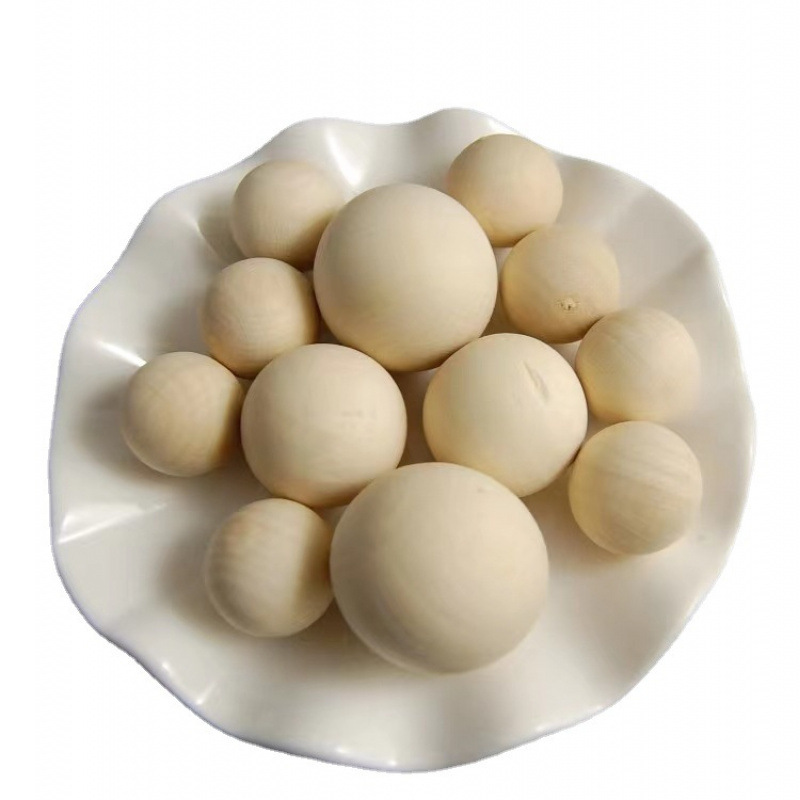 Wooden round beads