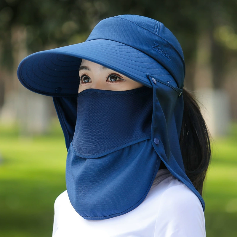 Summer hat, mask solar-powered, sun protection, UF-protection