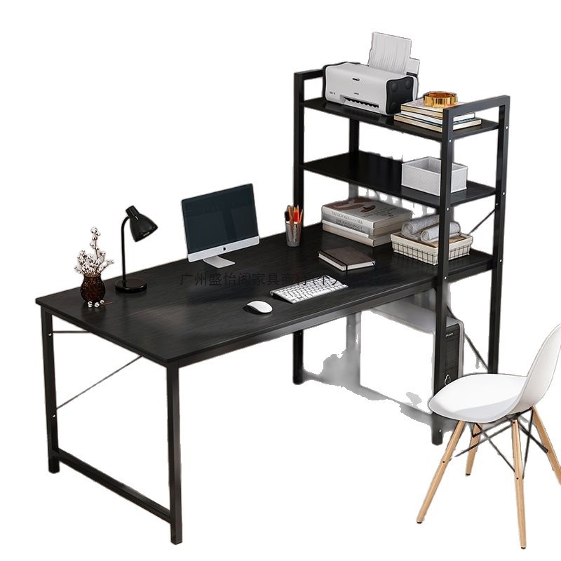 Escritorio de computadora, estante combinado, escritorio de escritorio, escritorio de alquiler simple, escritorio de oficina, dormitorio simple, escritorio