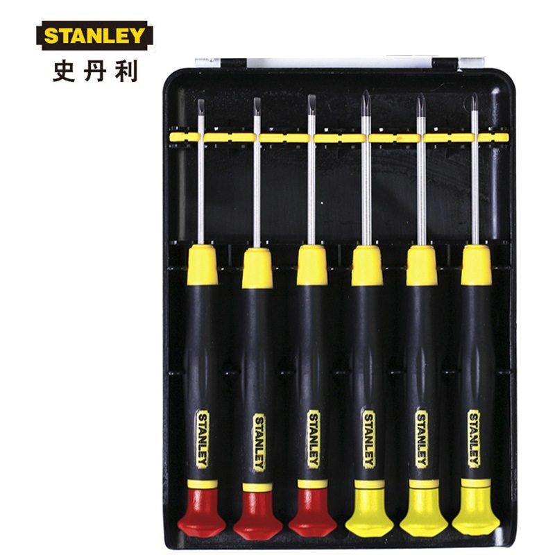 史丹利6件套一字、十字微型螺丝批组套A 66-392-23