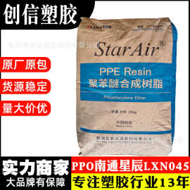 PPO南通星辰LXN045耐高温聚苯醚PPE塑料粉末耐磨改性添加PP0原料