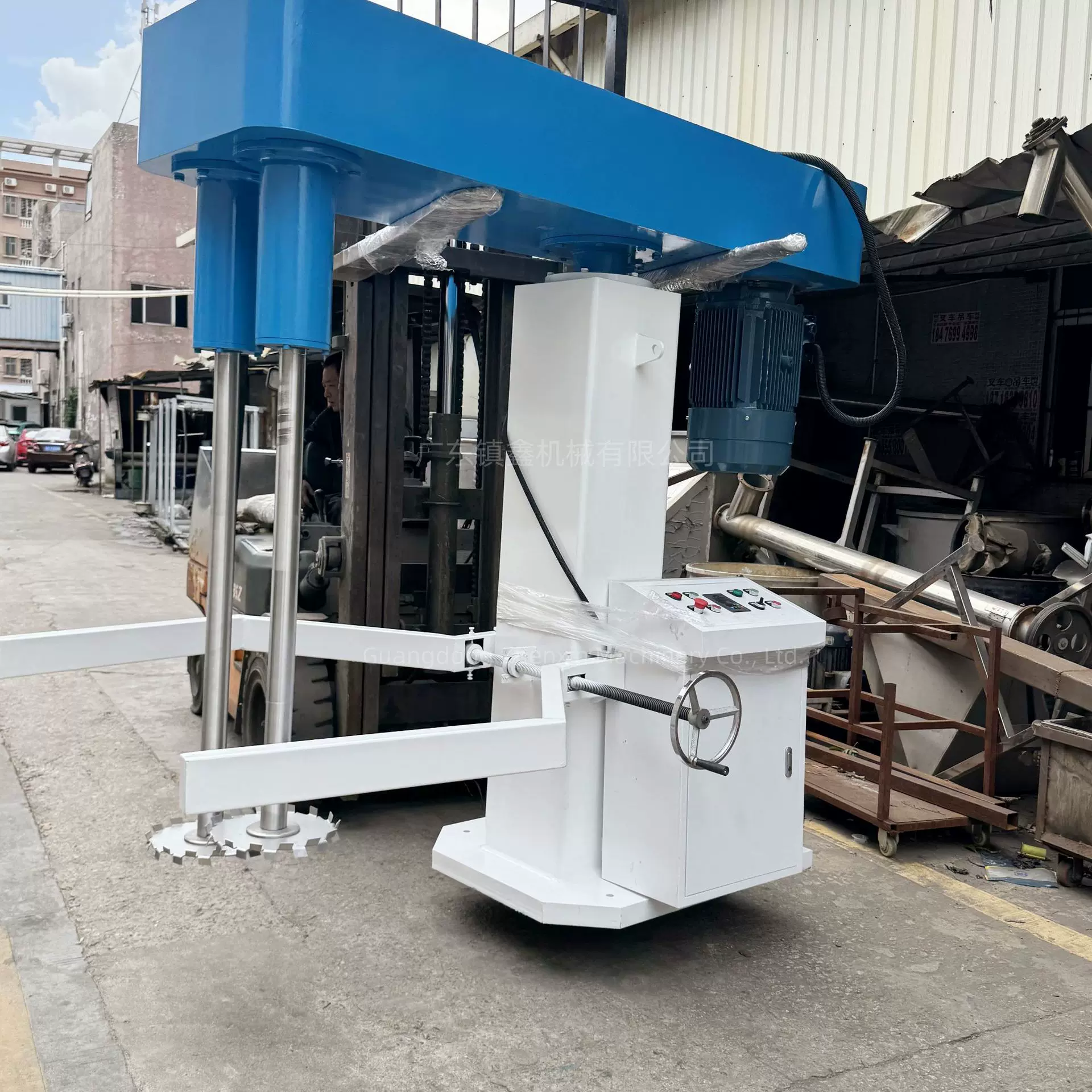 液压分散机树脂胶水加热混合机高低速搅拌机变频调速乳化机