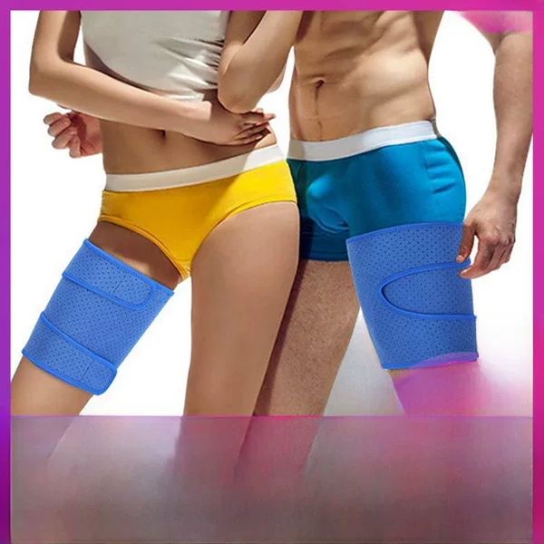 Sports leg guard bandage diving material sports fitness fixed bandage thigh strap anti-strain fitness thigh protection
